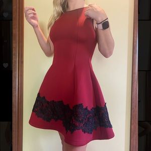 Red/maroon dress